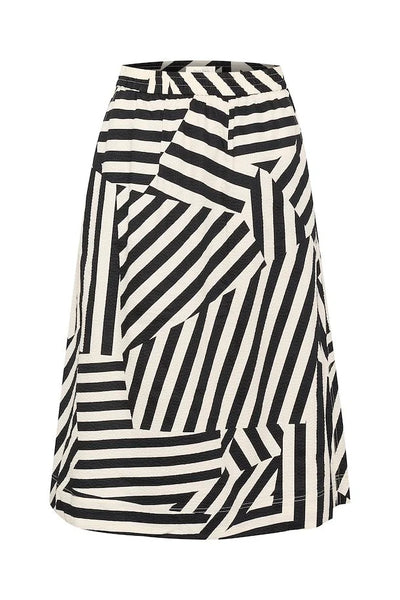 Emmeline Skirt - Deconstructed Stripe