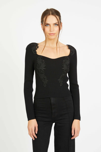 Mallory Top - Black