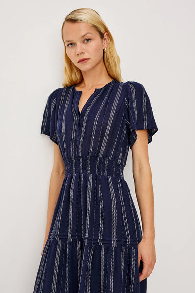 Cannes Dress - Marina Stripe