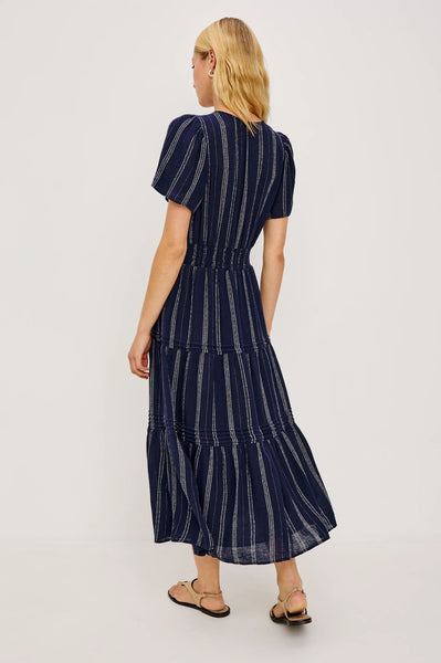 Cannes Dress - Marina Stripe