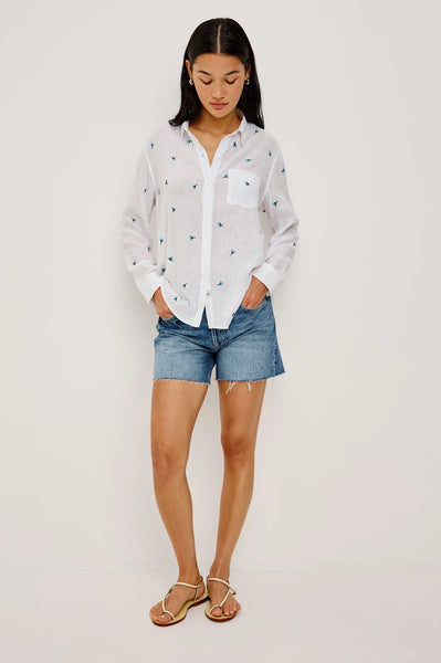 Charli Shirt - Bluebell Carnation