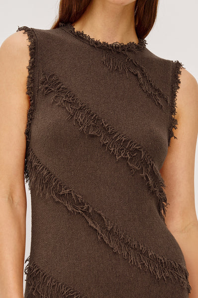 Claudia Dress - Cinnamon