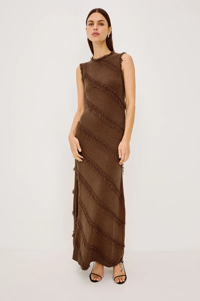 Claudia Dress - Cinnamon