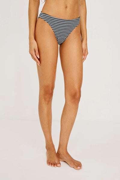Corsica Bottoms - Black White Gingham