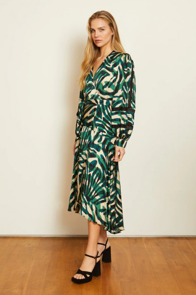 Cher Maxi Dress - Rhythmic Zebra