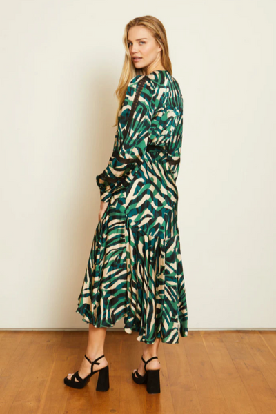 Cher Maxi Dress - Rhythmic Zebra