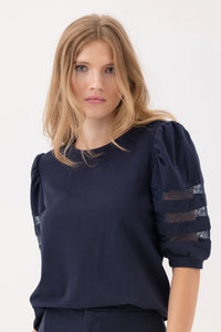 Camille Pullover - Navy