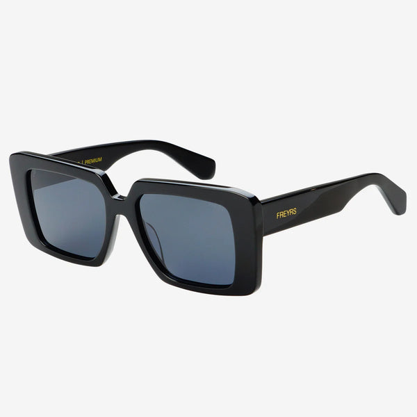 Camilla Rectangular Sunglasses - Black