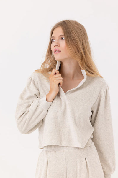 Conner Pullover - Ash Heather Grey