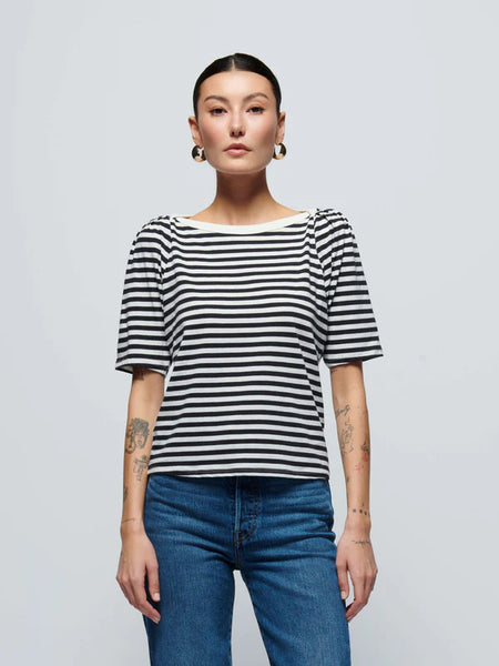 Deana Stripe Envelope T-Shirt - City Stripe