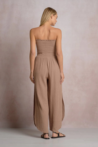 Angie Jumpsuit - Taupe