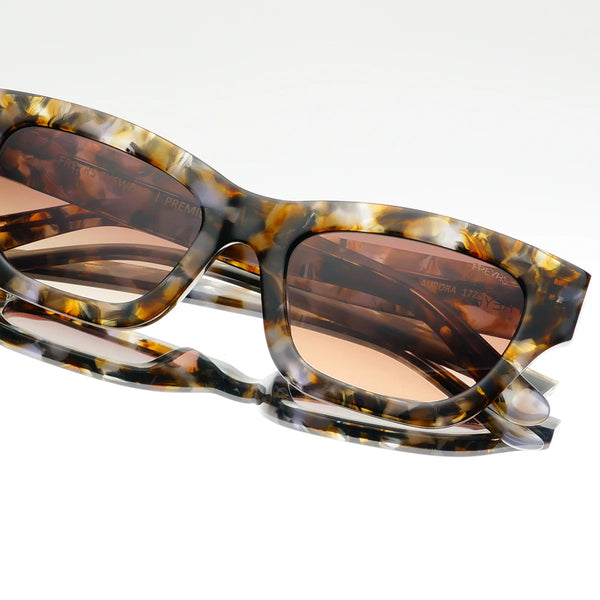 Aurora Cat Eye Sunglasses - Brown Pearl