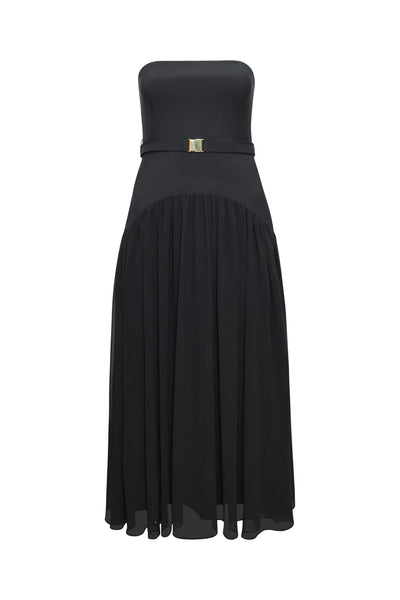 Carmel Strapless Dress - Black