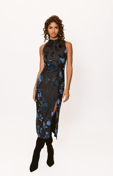 Darby Dress - Black/Navy