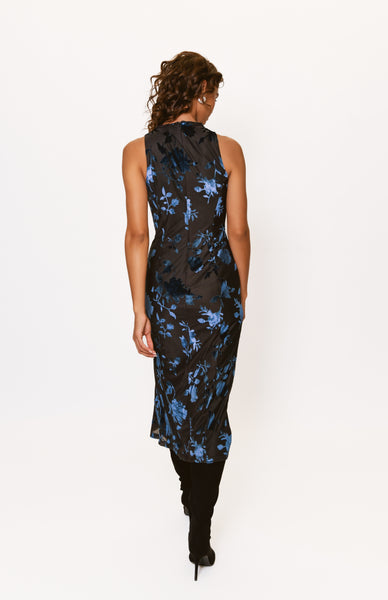 Darby Dress - Black/Navy