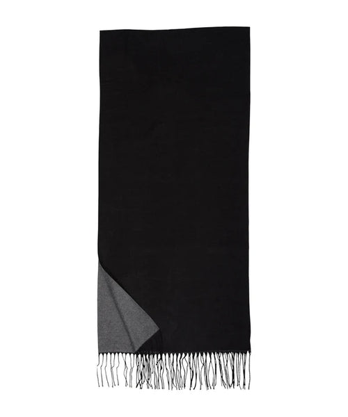 Double Face Scarf - Black