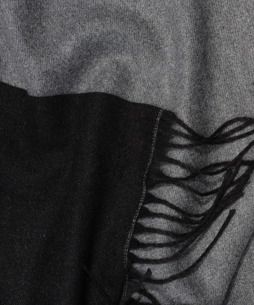 Double Face Scarf - Black