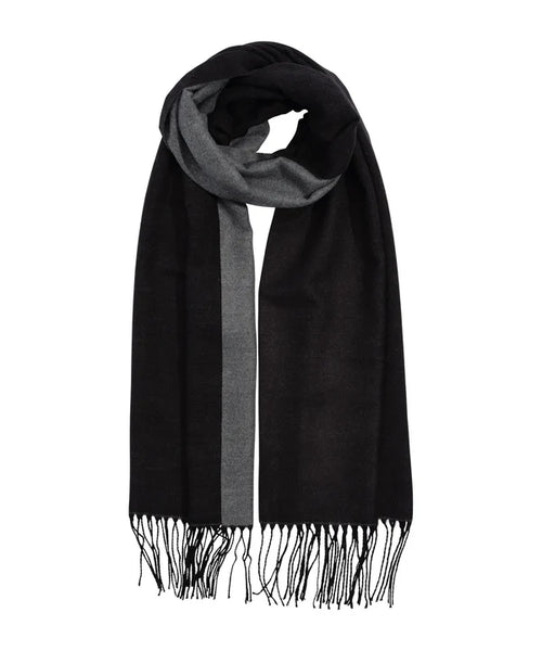 Double Face Scarf - Black
