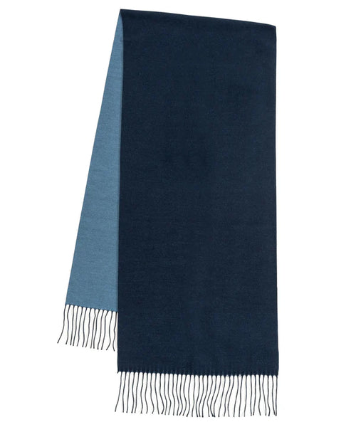 Double Face Scarf - Navy