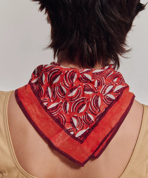 Shoal Of Fish Bandana - Fiesta Orange
