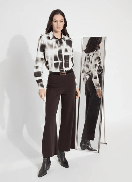 Erin Wide Leg Denim - Double Espresso