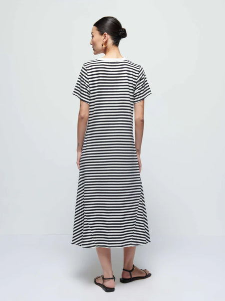 Eileen Stripe T-Shirt Dress - City Stripe