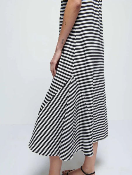 Eileen Stripe T-Shirt Dress - City Stripe