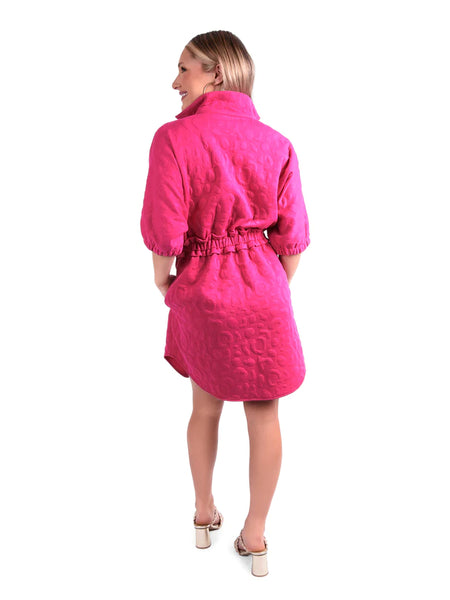 Palmer Dress - Pink Pop Cheetah