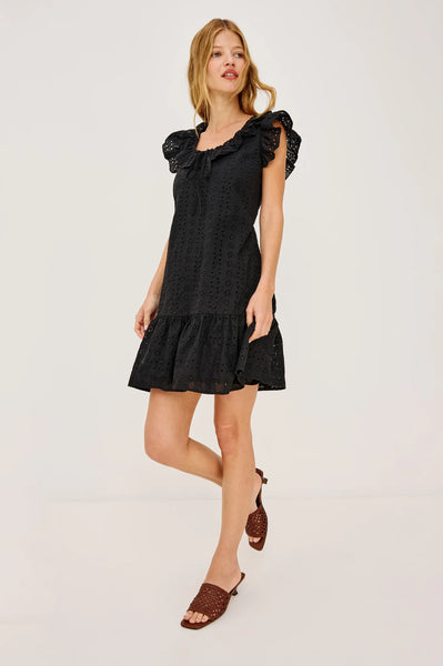 Essie Dress - Black Eyelet