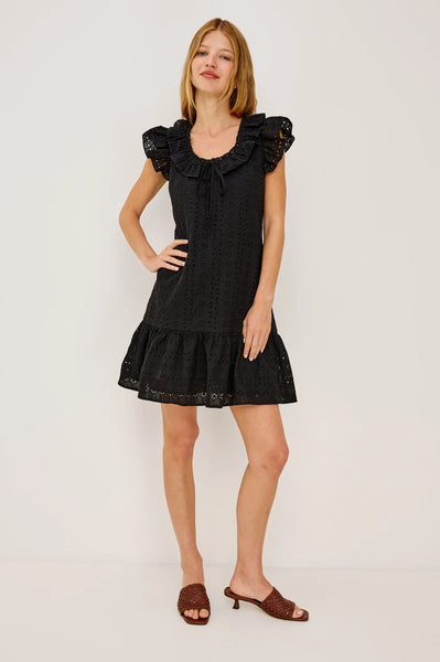 Essie Dress - Black Eyelet