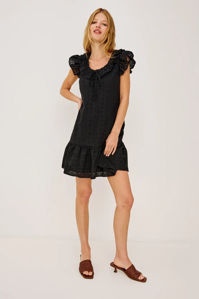 Essie Dress - Black Eyelet