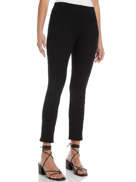 Ankle Slit Pant - Black