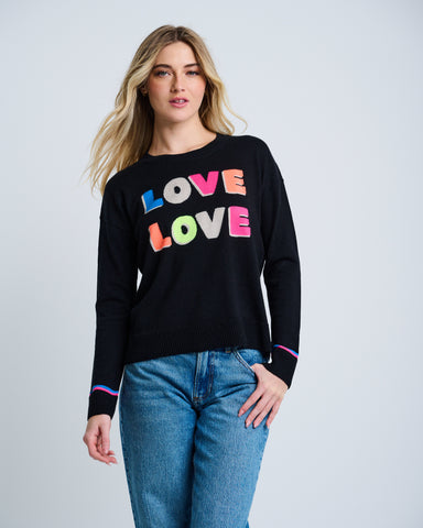 Love Love Sweater - Black
