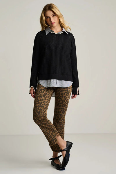 Power Stitch Sweater - Black