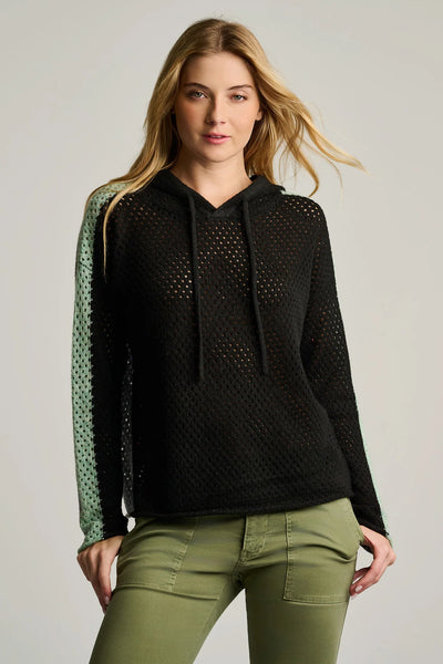 Pop Hoodie Sweater - Black/Grey