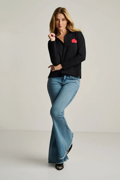 Pocket Love Tee - Black