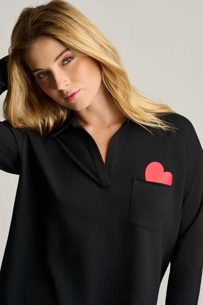 Pocket Love Tee - Black