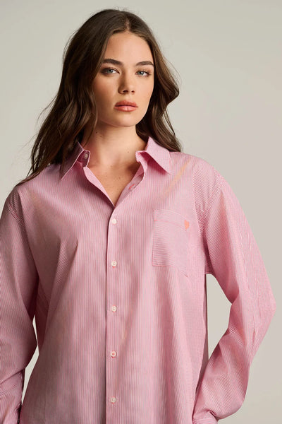 Stripe It To Me Top - Red/White