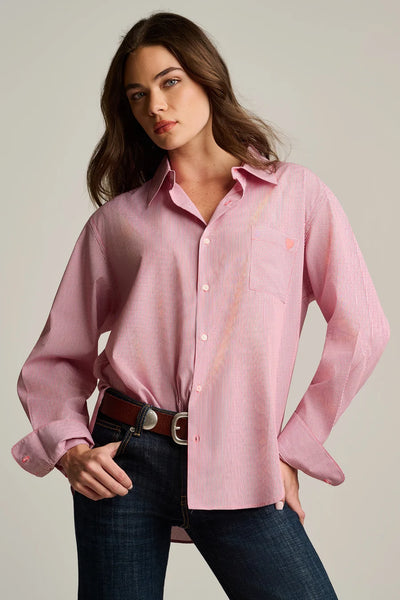 Stripe It To Me Top - Red/White