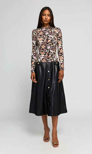 Diana Floral Top - Bloom Jacobean