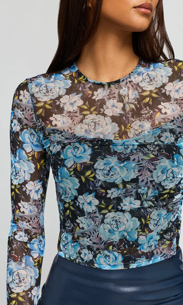 Vivi Floral Floral Mesh - Peony Palette