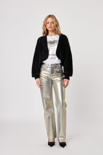 Emmer Cardigan - Galaxy Black