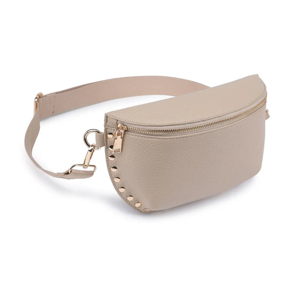 Gizelle Belt Crossbody Bag - Natural