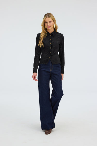 Beck Button Down - Black