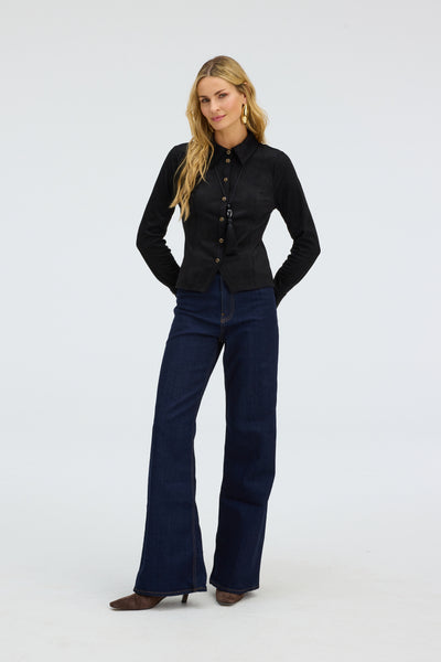 Beck Button Down - Black