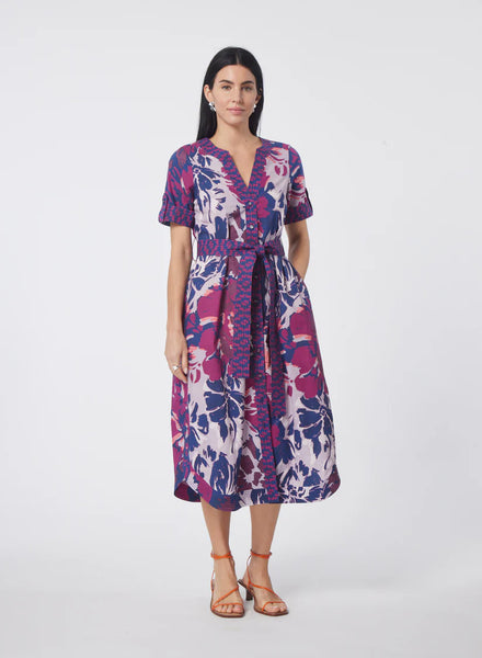 Helena Dress - Marbella Print