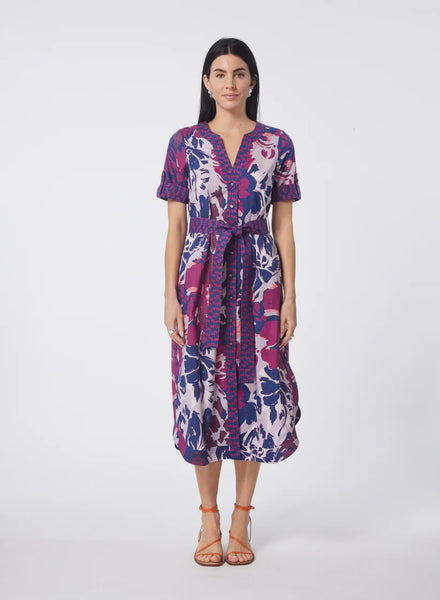 Helena Dress - Marbella Print