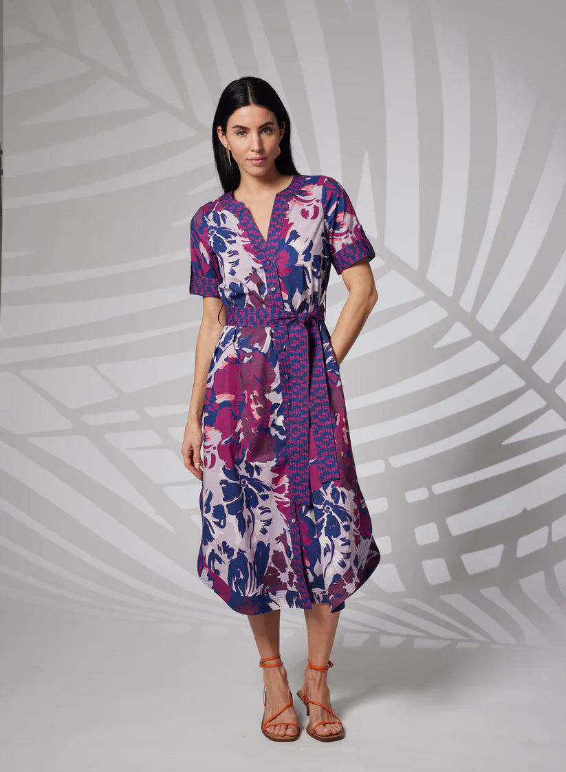 Helena Dress - Marbella Print