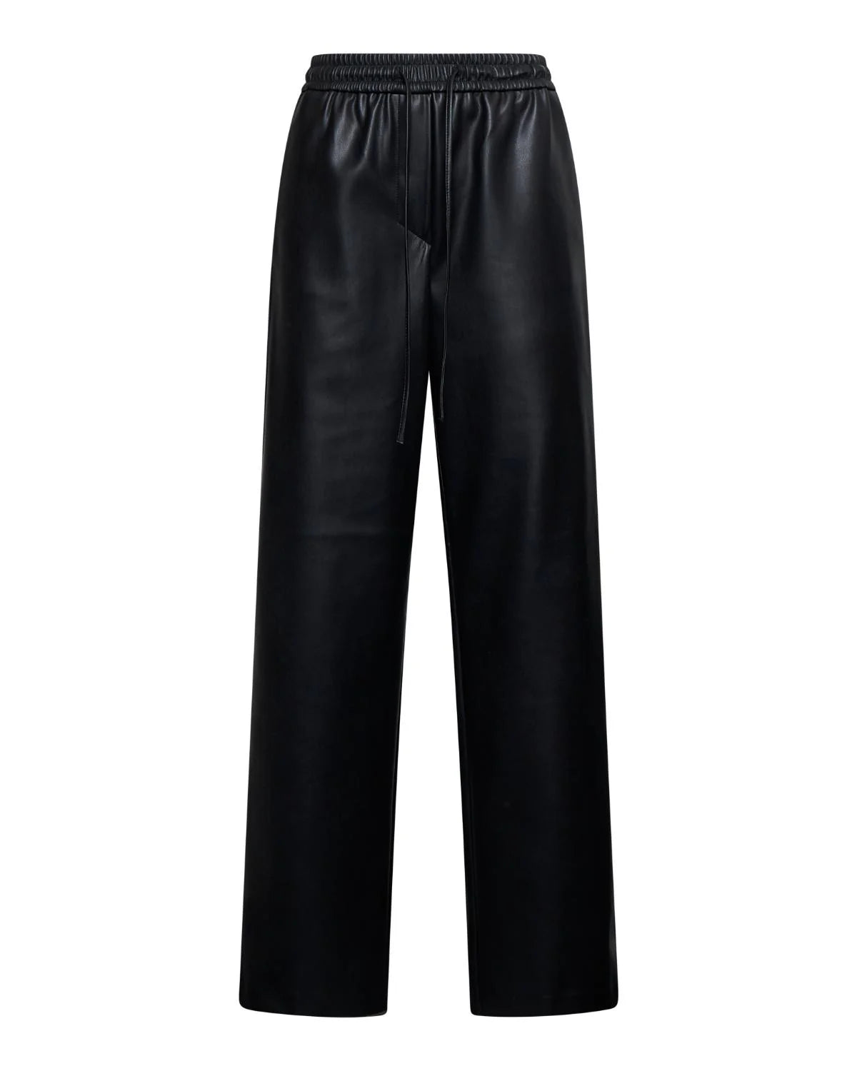 Bennoe Faux Leather Pant - Black