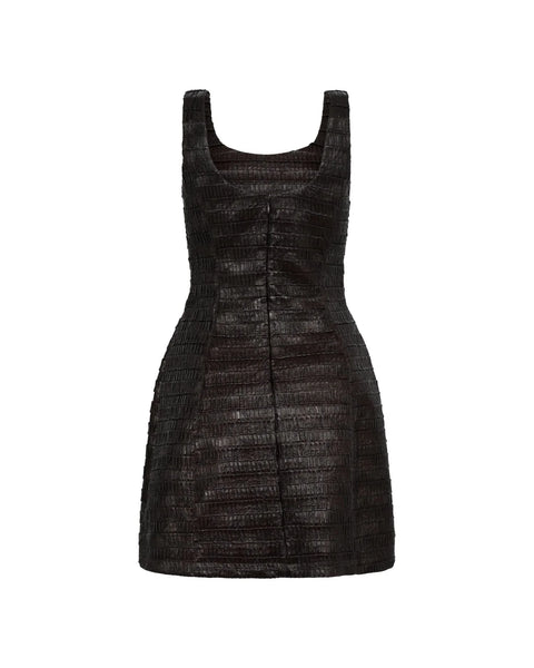 Bruev Dress - Coffee Choco